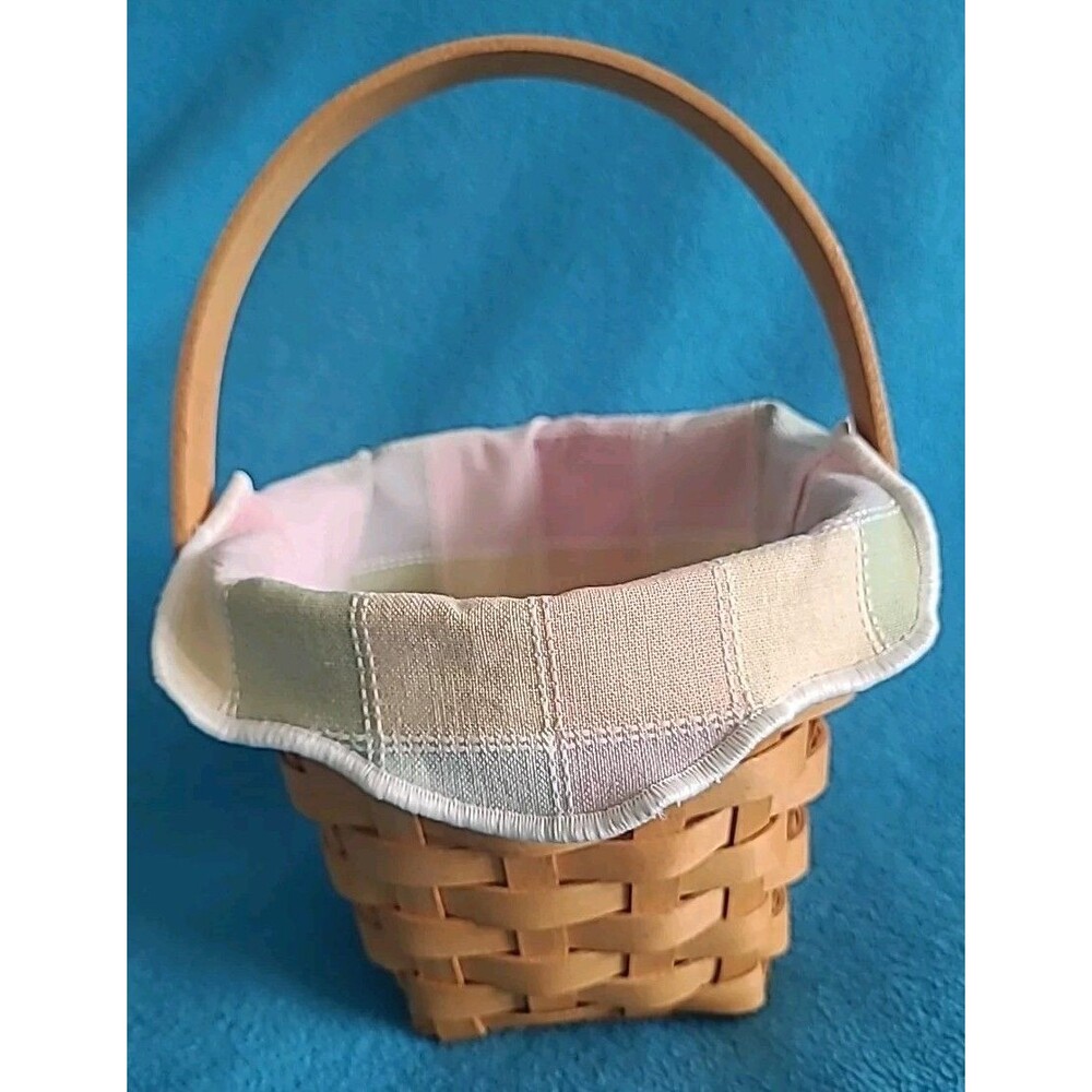 Longaberger basket w/liner & handle American Cancer Society Horizon of Hope 2001
